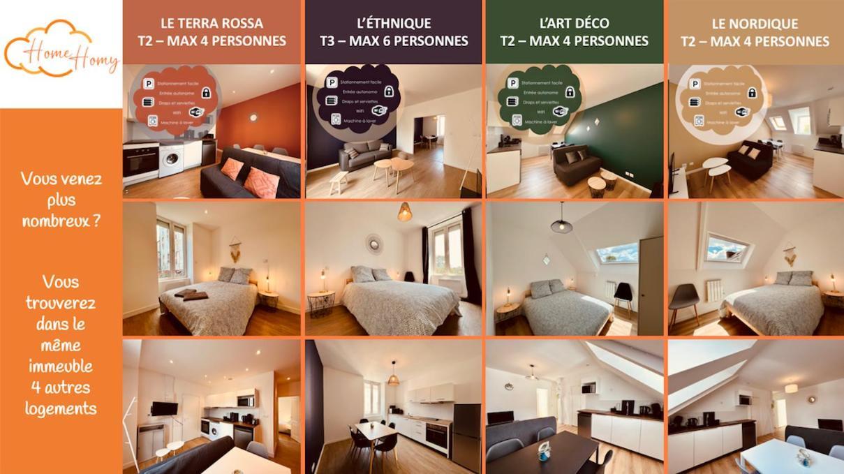 L'Oasis - Home Homy Carhaix-Plouguer Dış mekan fotoğraf